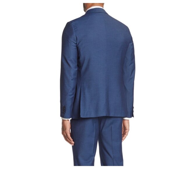 Savile Row Blue Trim Fit Brixton Suitcoat Jacket 42L NWOT - Picture 10 of 10